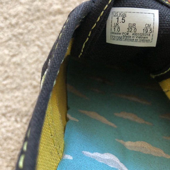 Vans x The Simpsons Bart Glow - size 1.5Y - Picture 5 of 7